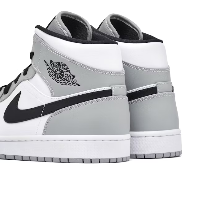 Air Jordan 1 Mid Light Smoke Grey