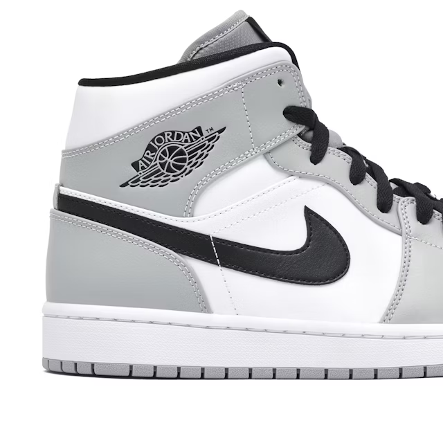 Air Jordan 1 Mid Light Smoke Grey