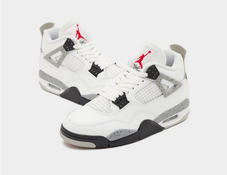 Jordan 4 White Cement